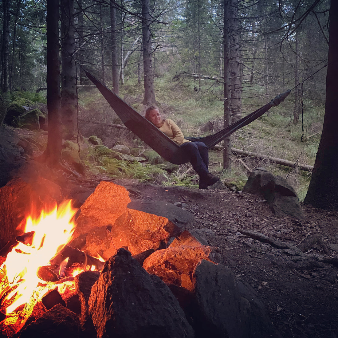 Ta med hengekøya å nyt magiske høstdager 🍂🍁